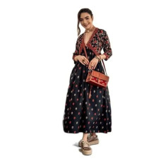 Gobya Stylish Trendy Long Rayon Printed Gown Anarkali Kurti For Women  Girls, Festival Kurta Gown