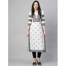 Fancy Cotton Blend Kurti For Women