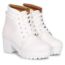 Perfect White long Bikers boot and Classy Women and Girls Boot